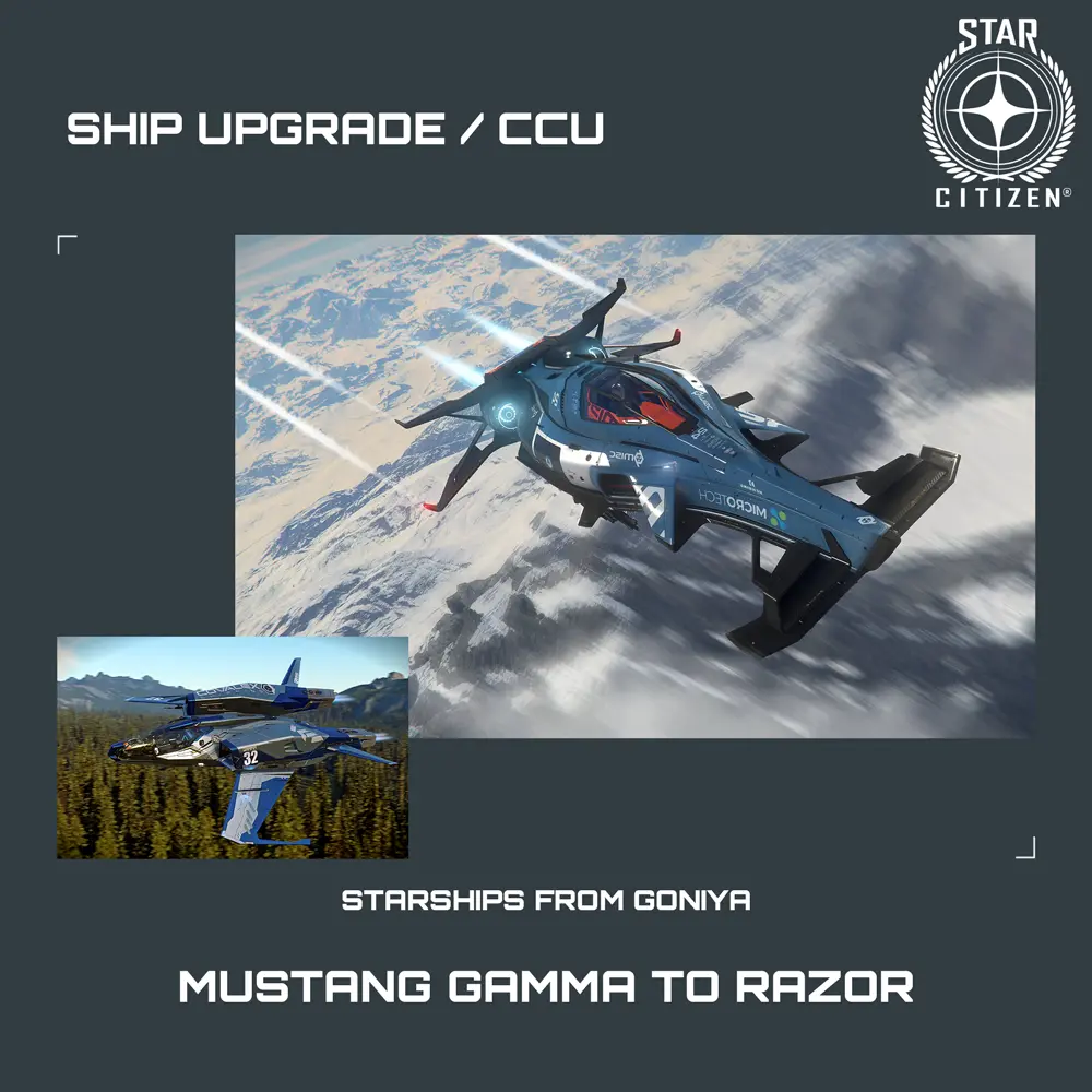 Mustang Gamma to Razor