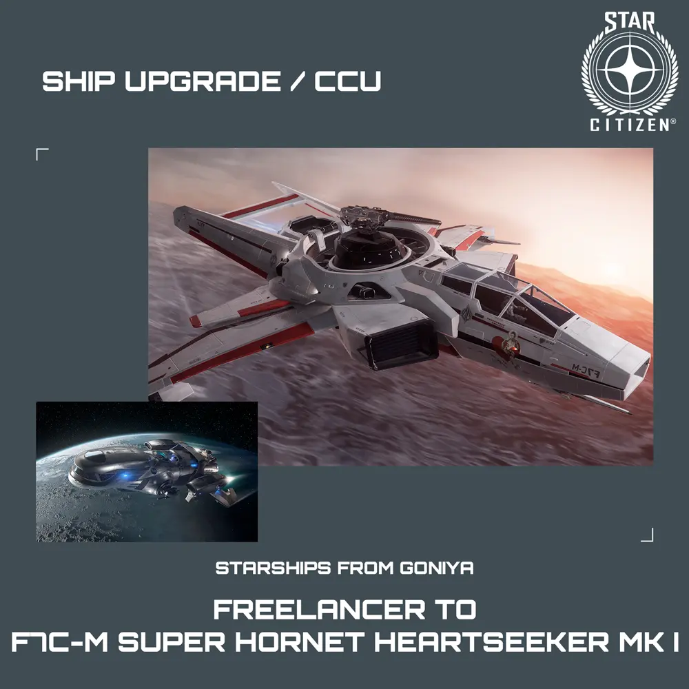 Freelancer to F7C-M Super Hornet Heartseeker MK I