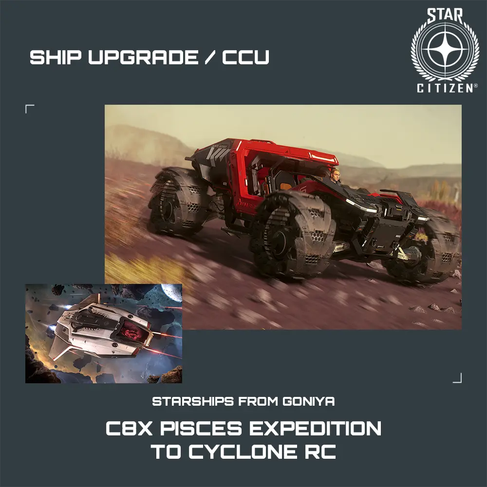 C8X Pisces Expedition to Cyclone RC