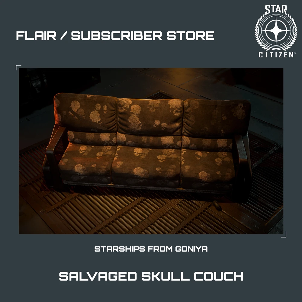 Salvaged Skull Couch