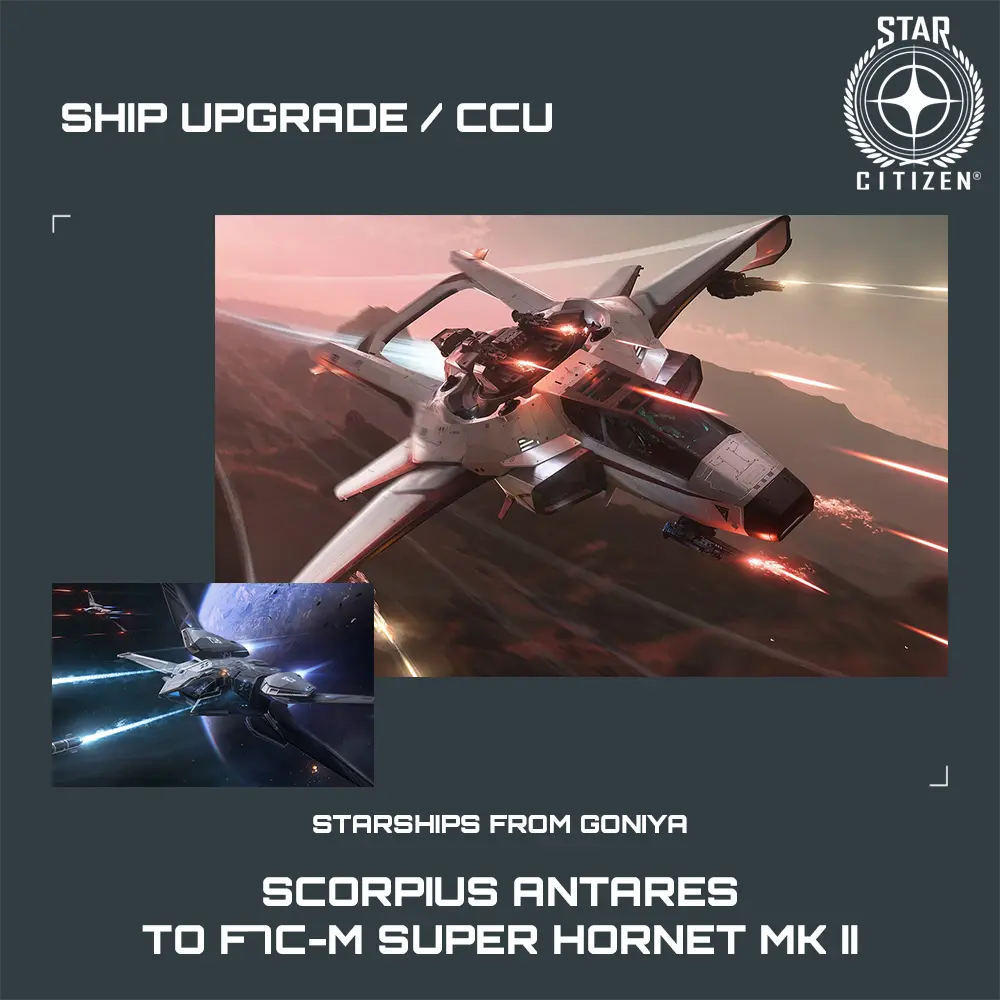 Scorpius Antares to F7C-M Super Hornet MK II