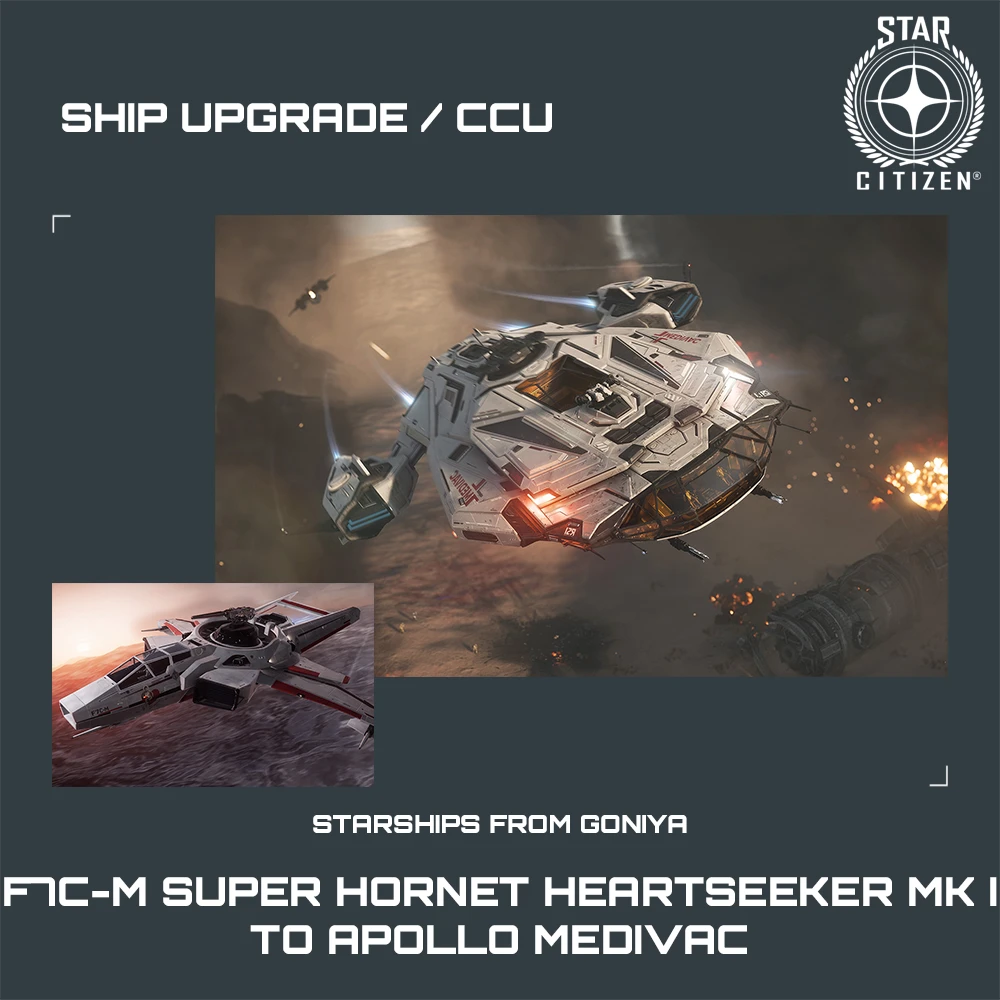 F7C-M Super Hornet Heartseeker MK I to Apollo Medivac