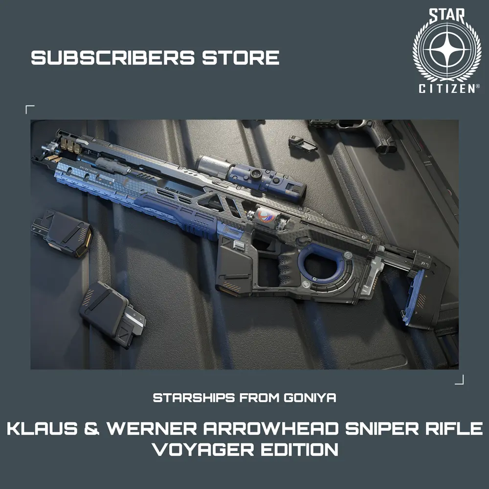 Klaus and Werner Arrowhead Sniper Rifle - Voyager edition