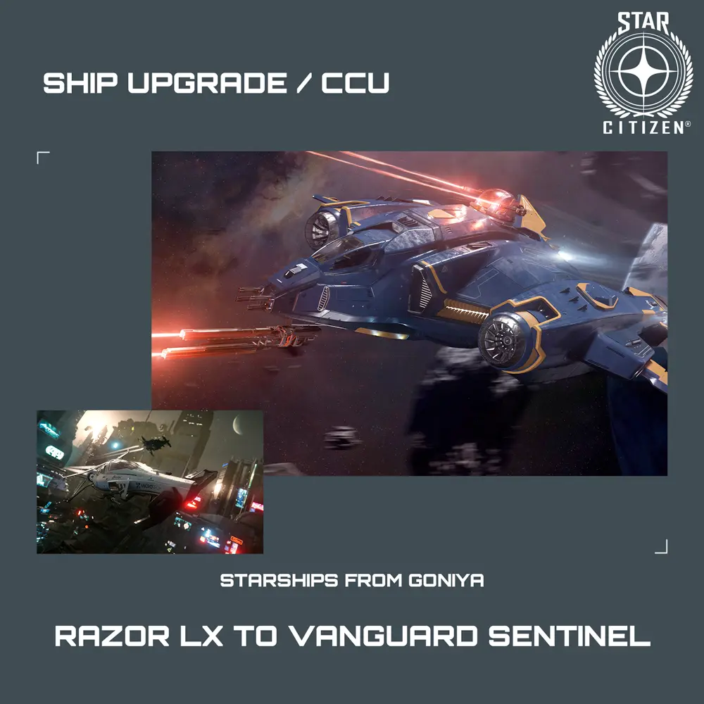 Razor LX to Vanguard Sentinel