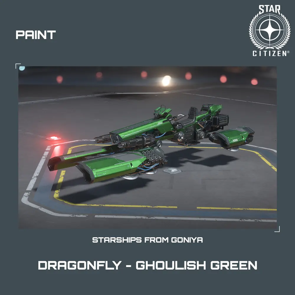 Dragonfly - Ghoulish Green