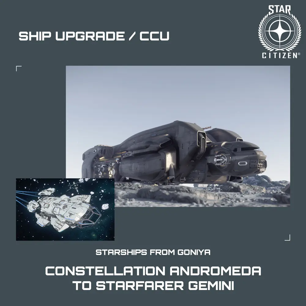 Constellation Andromeda to Starfarer Gemini