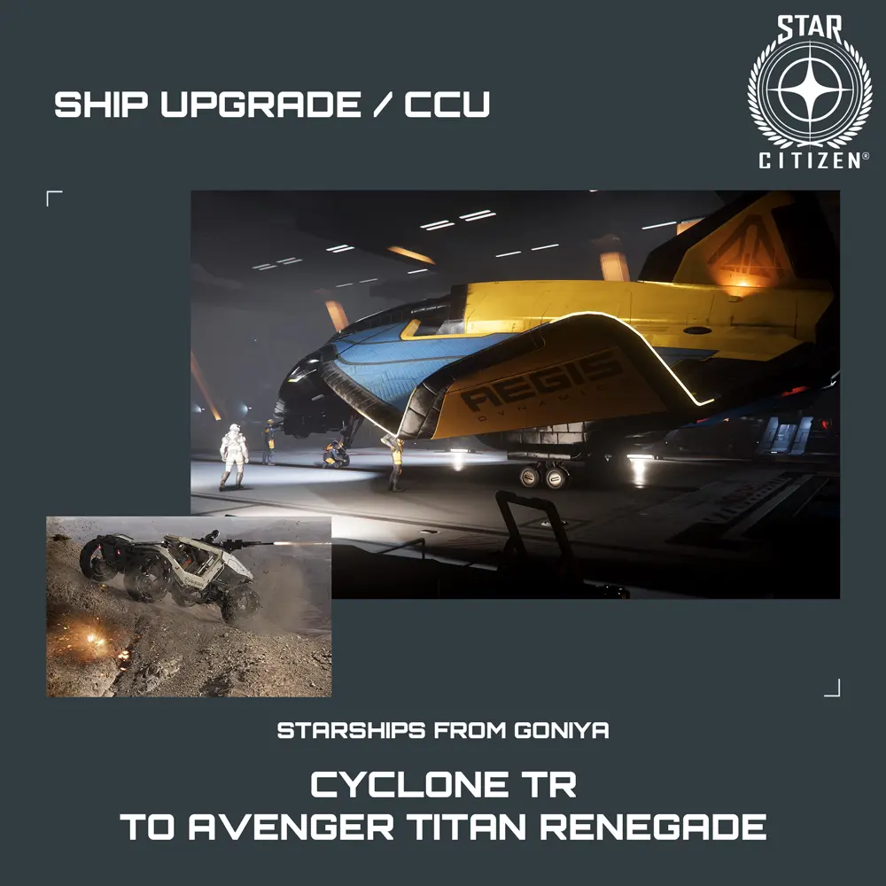 Cyclone TR to Avenger Titan Renegade