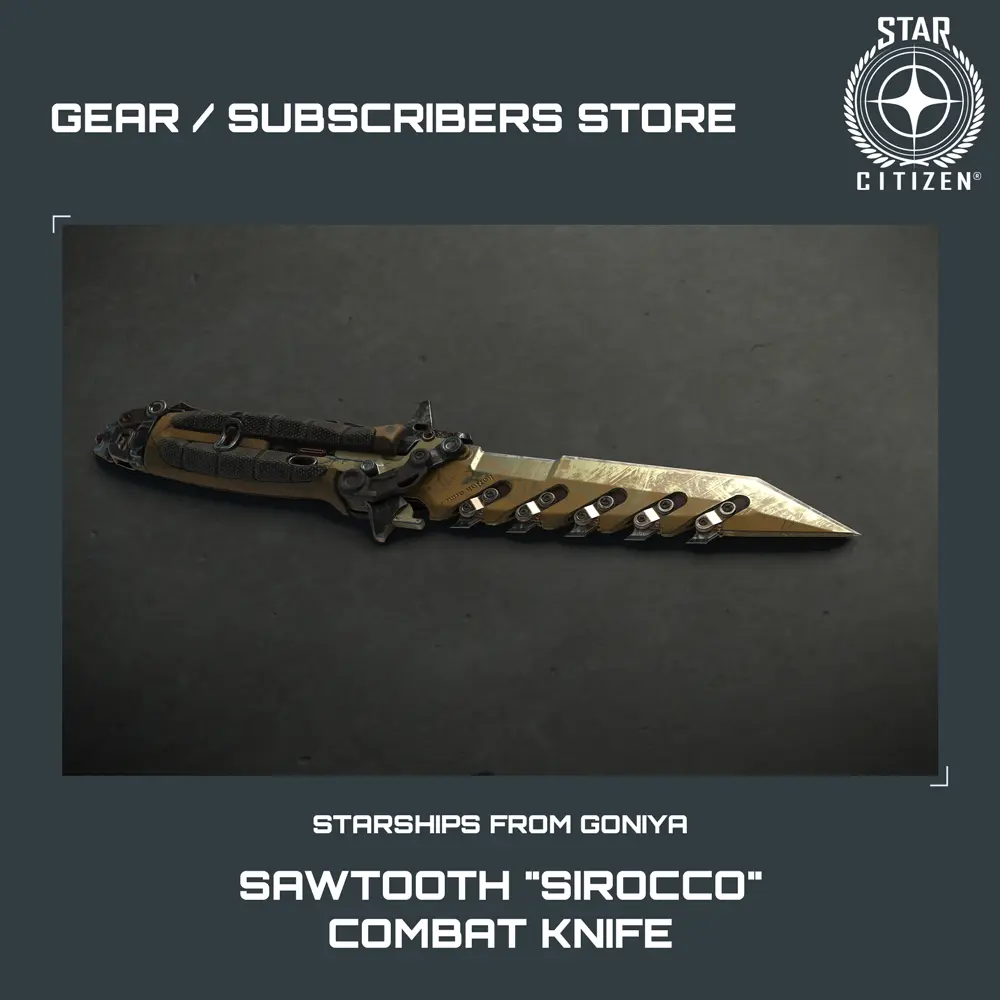 Sawtooth "Sirocco" Combat Knife