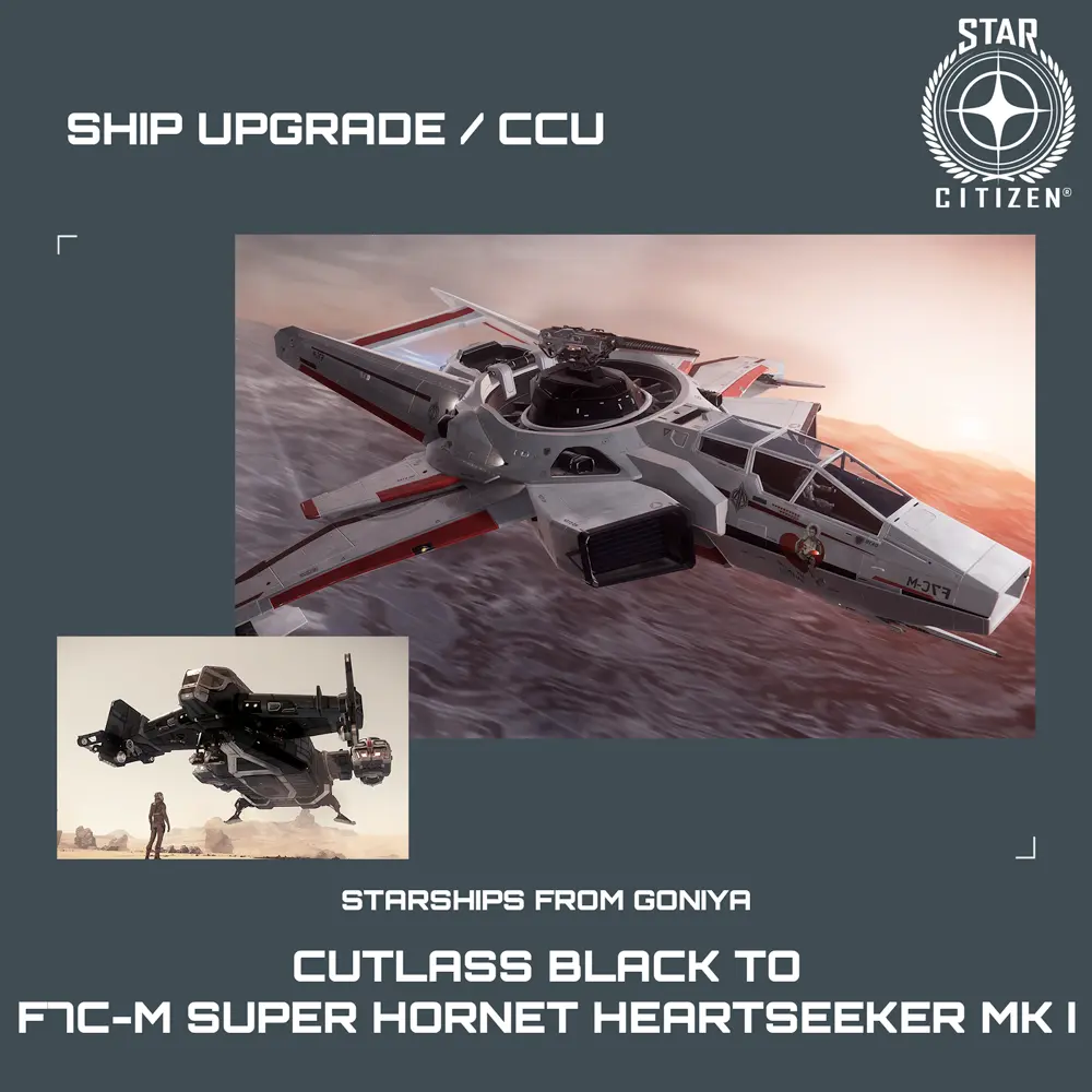 Cutlass Black to F7C-M Super Hornet Heartseeker MK I