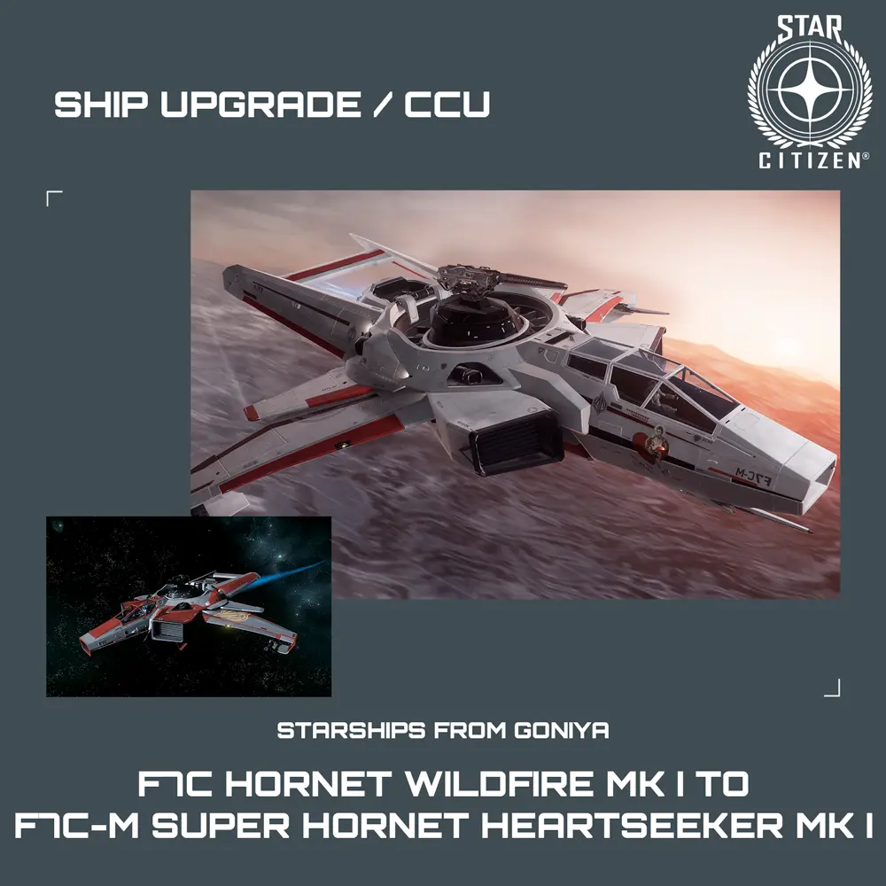 F7C Hornet Wildfire MK I to F7C-M Super Hornet Heartseeker MK I