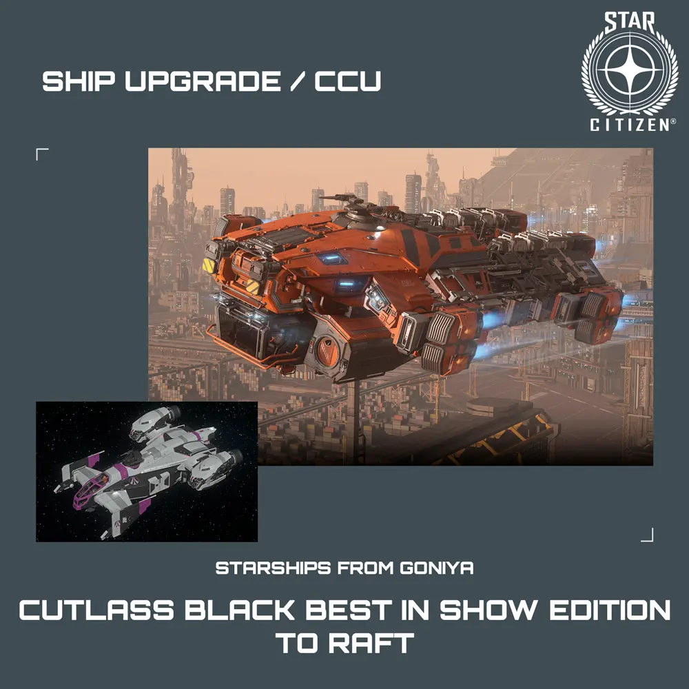 Cutlass Black Best In Show Edition to Raft