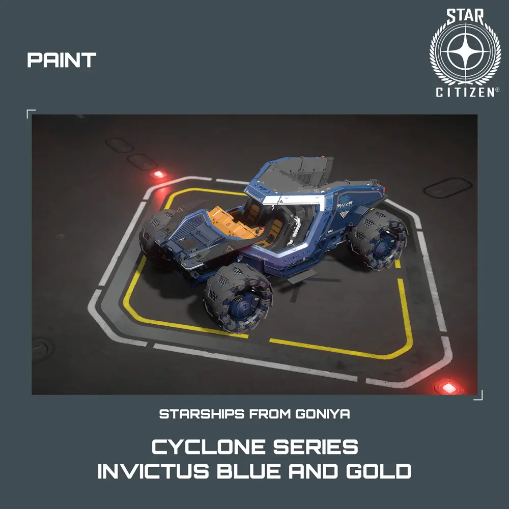 Cyclone Series - Invictus Blue and Gold