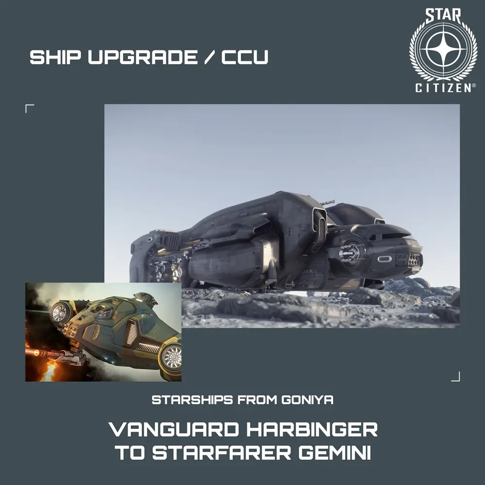 Vanguard Harbinger to Starfarer Gemini