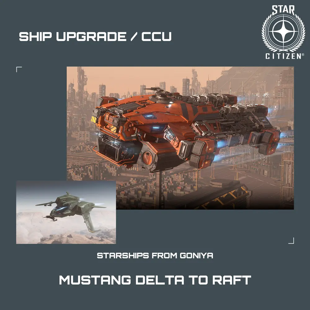 Mustang Delta to Raft