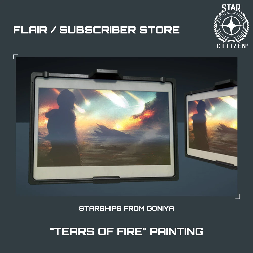 "Tears Of Fire" Painting