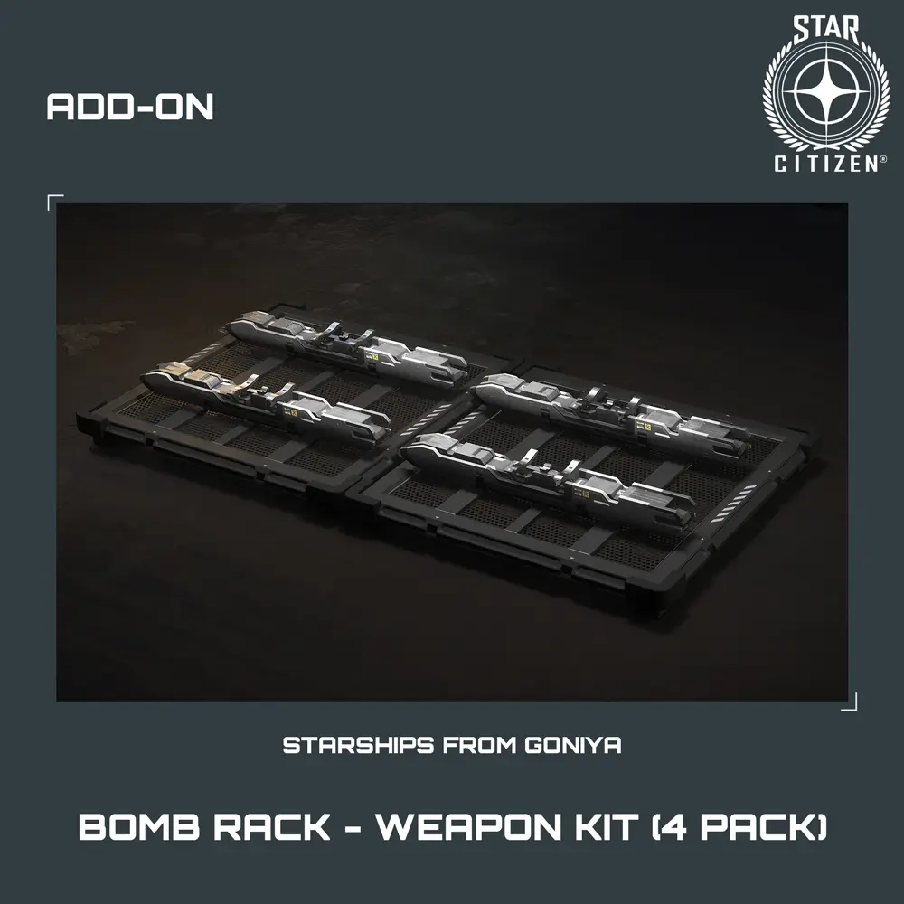 Bomb Rack - Weapon Kit (4 Pack)
