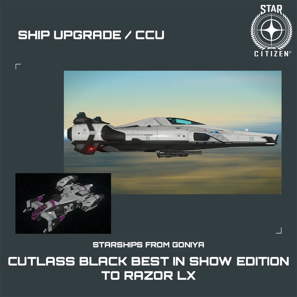 Cutlass Black Best In Show Edition to Razor LX