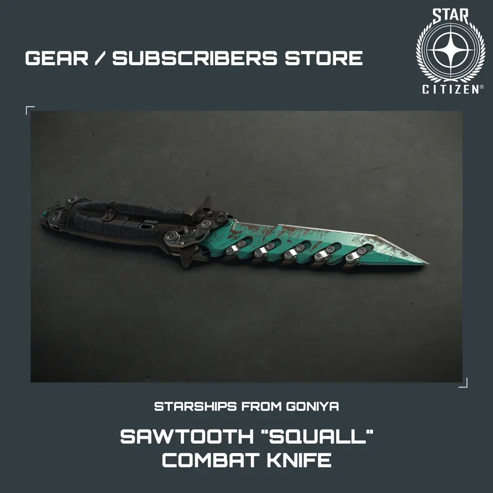 Sawtooth "Squall" Combat Knife