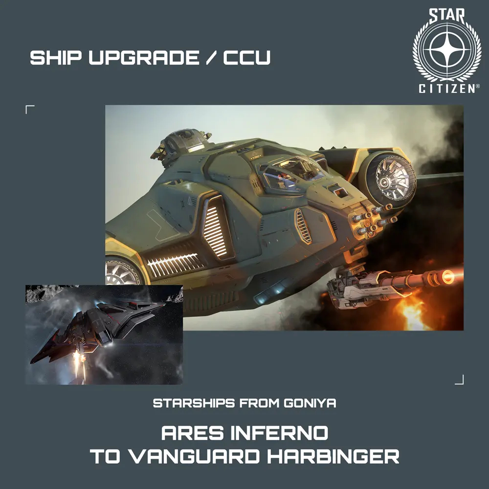 Ares Inferno to Vanguard Harbinger