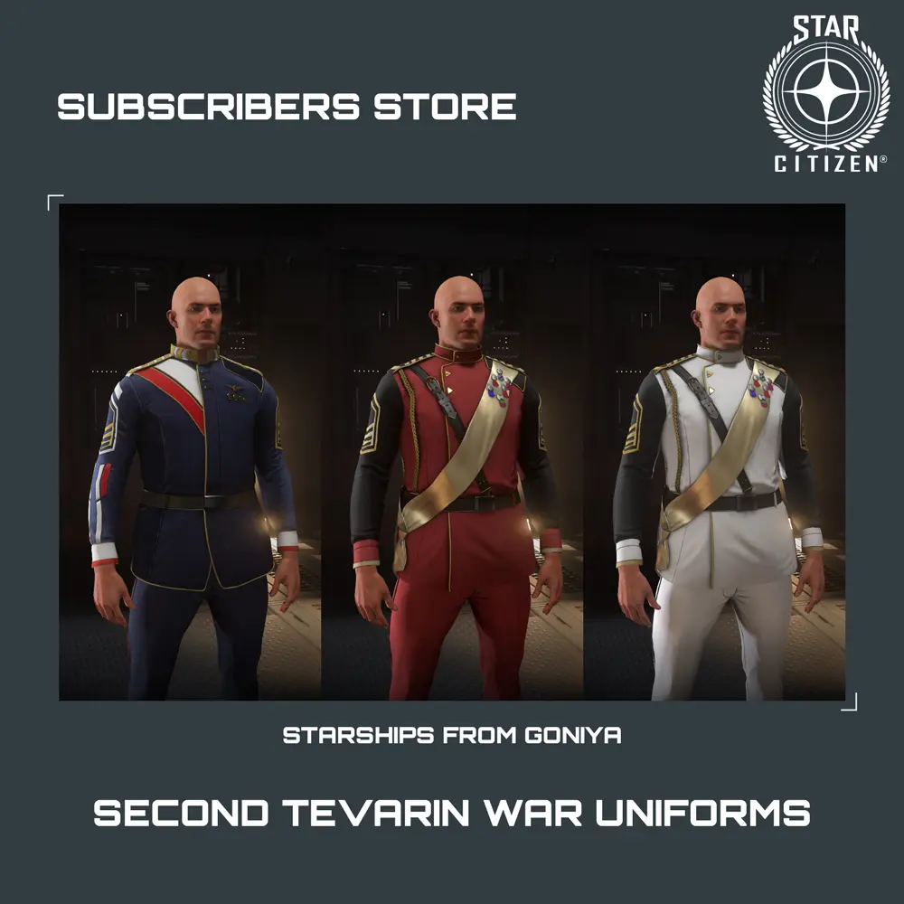Second Tevarin War Uniform Bundle
