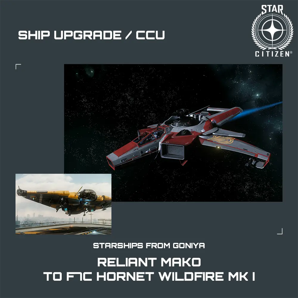 Reliant Mako to F7C Hornet Wildfire MK I