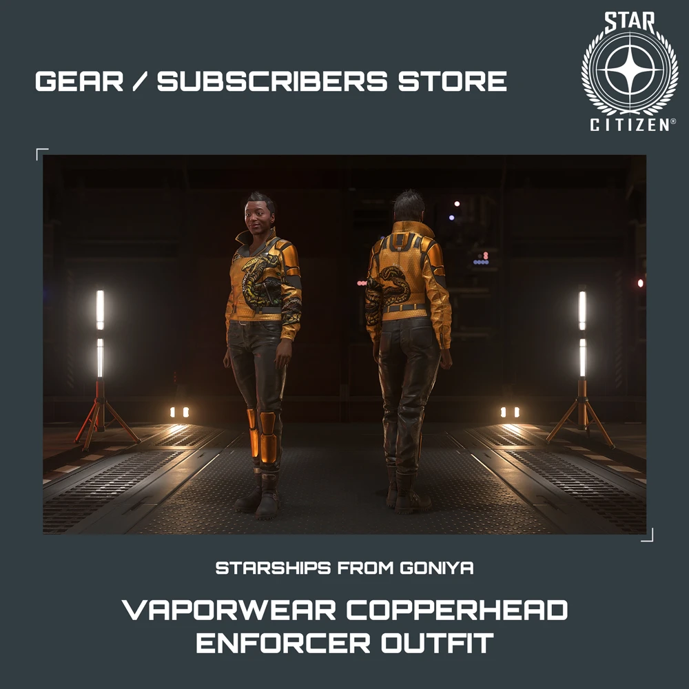Vaporwear Copperhead Enforcer Outfit