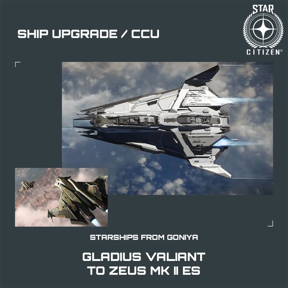 Gladius Valiant to Zeus MK II ES