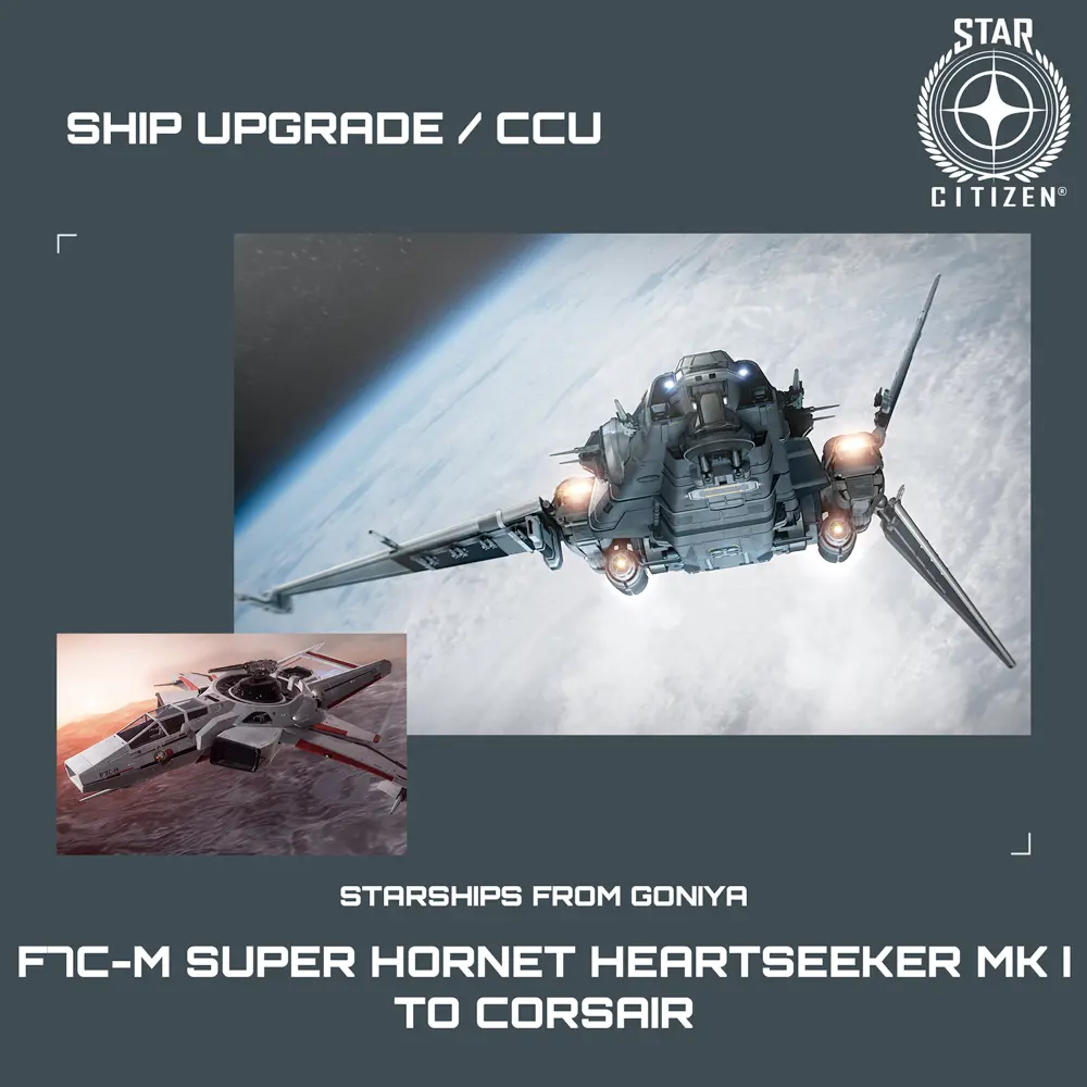 F7C-M Super Hornet Heartseeker MK I to Corsair