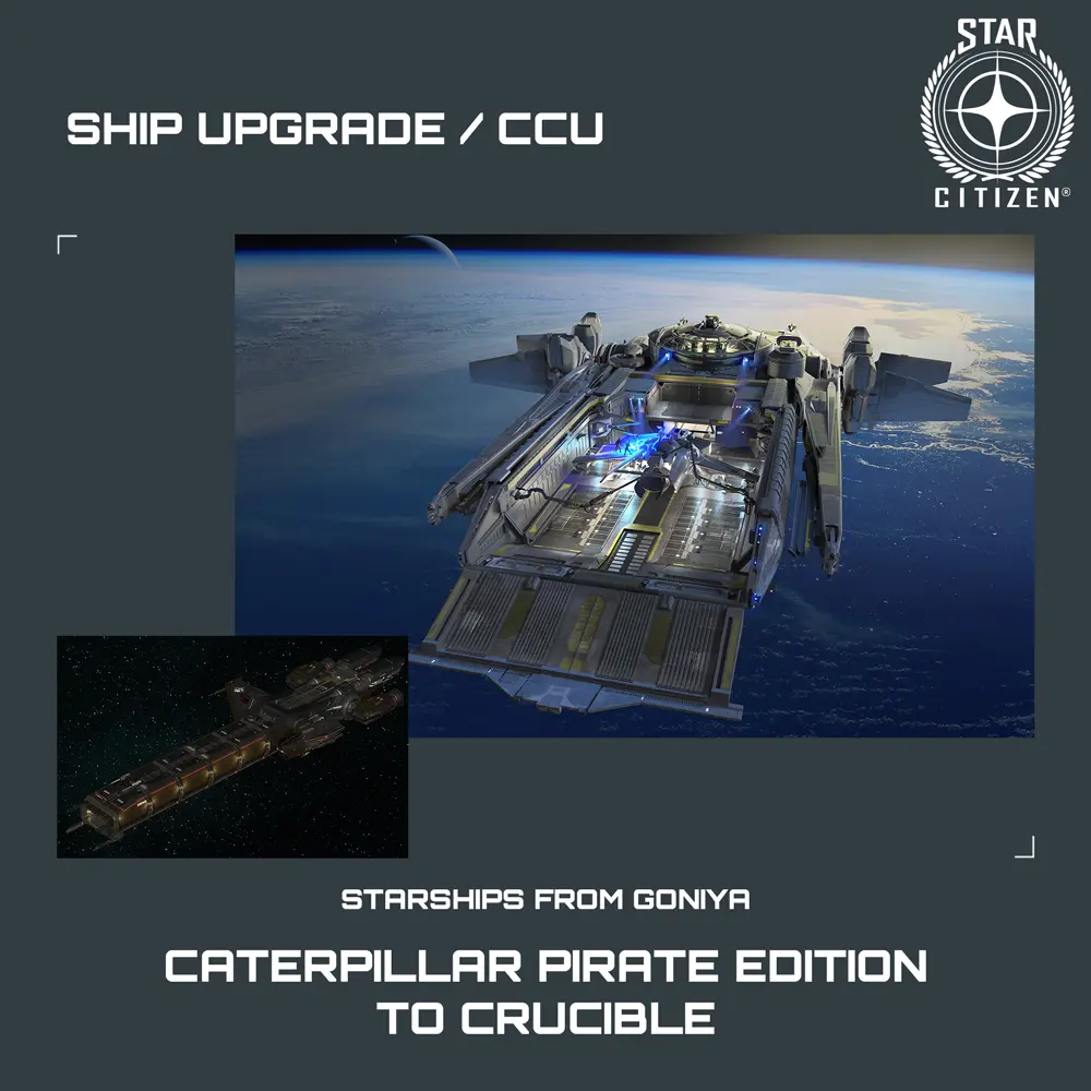 Caterpillar Pirate Edition to Crucible