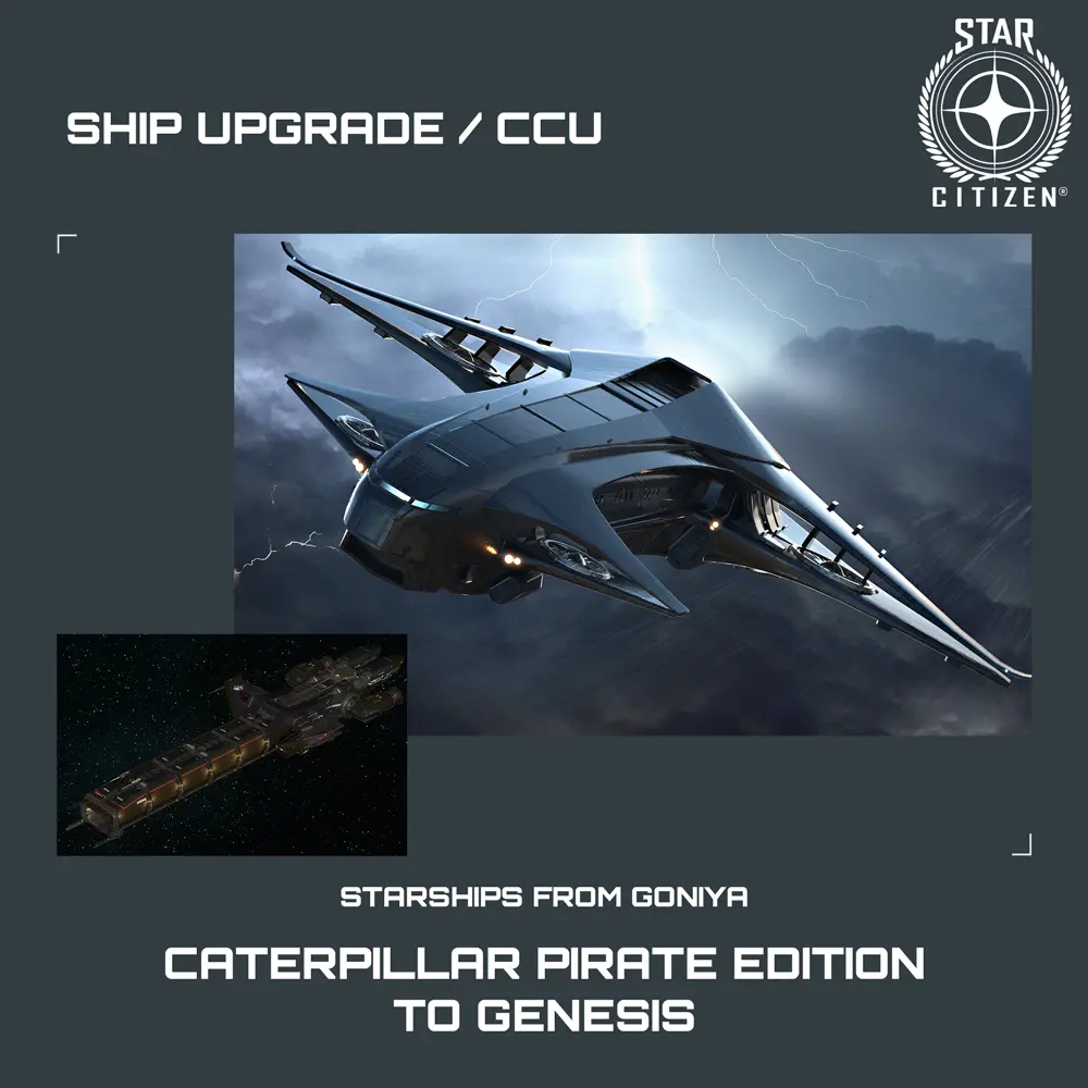 Caterpillar Pirate Edition to Genesis