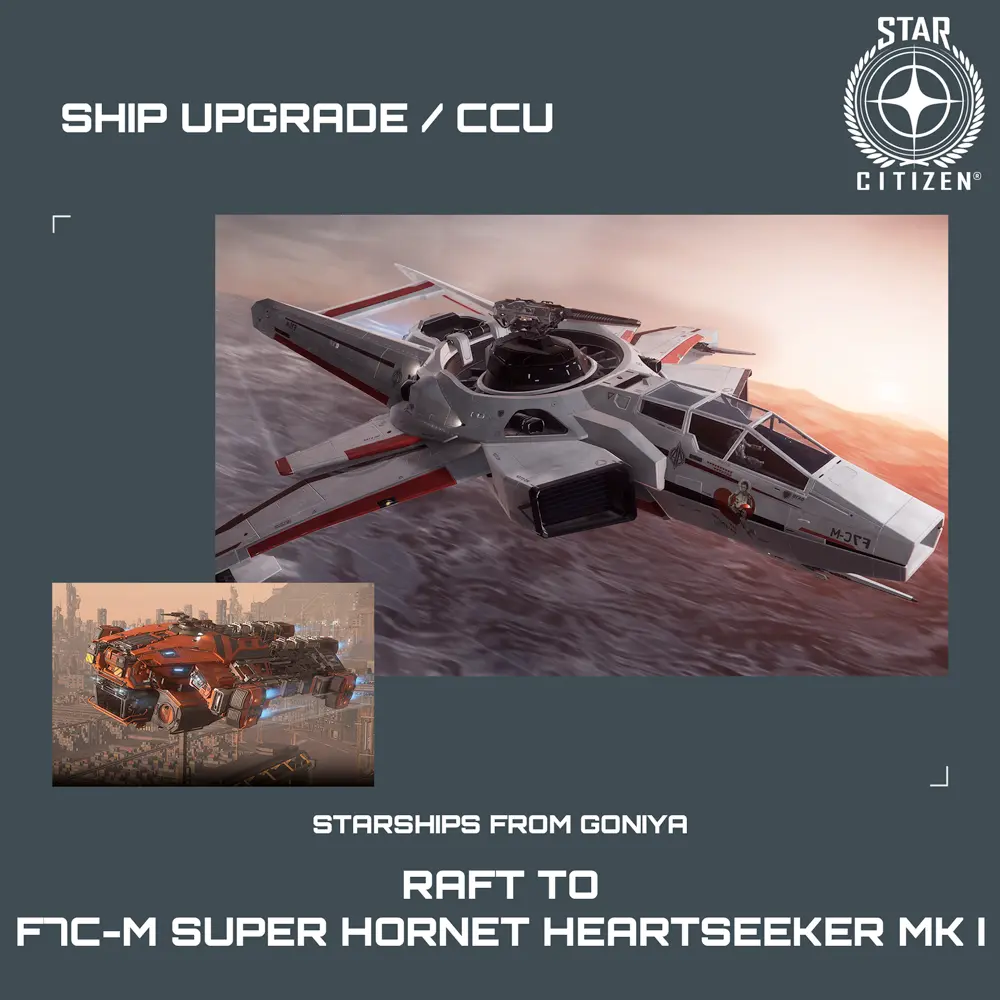 Raft to F7C-M Super Hornet Heartseeker MK I