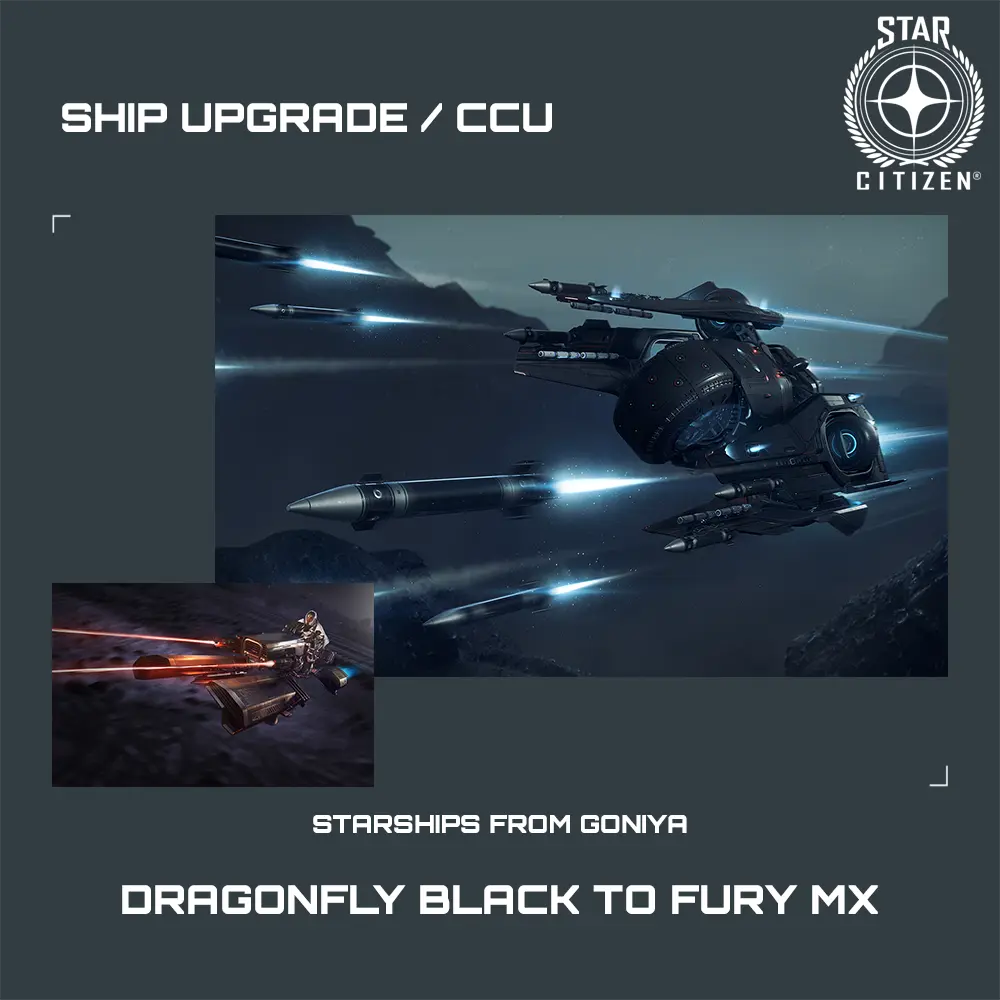 Dragonfly Black to Fury MX