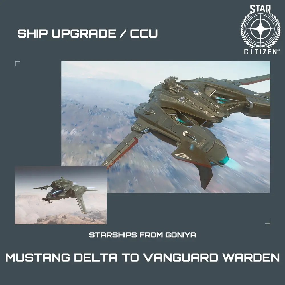 Mustang Delta to Vanguard Warden