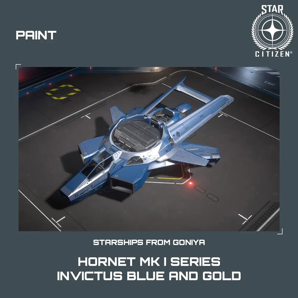 Hornet MK I Series - Invictus Blue and Gold