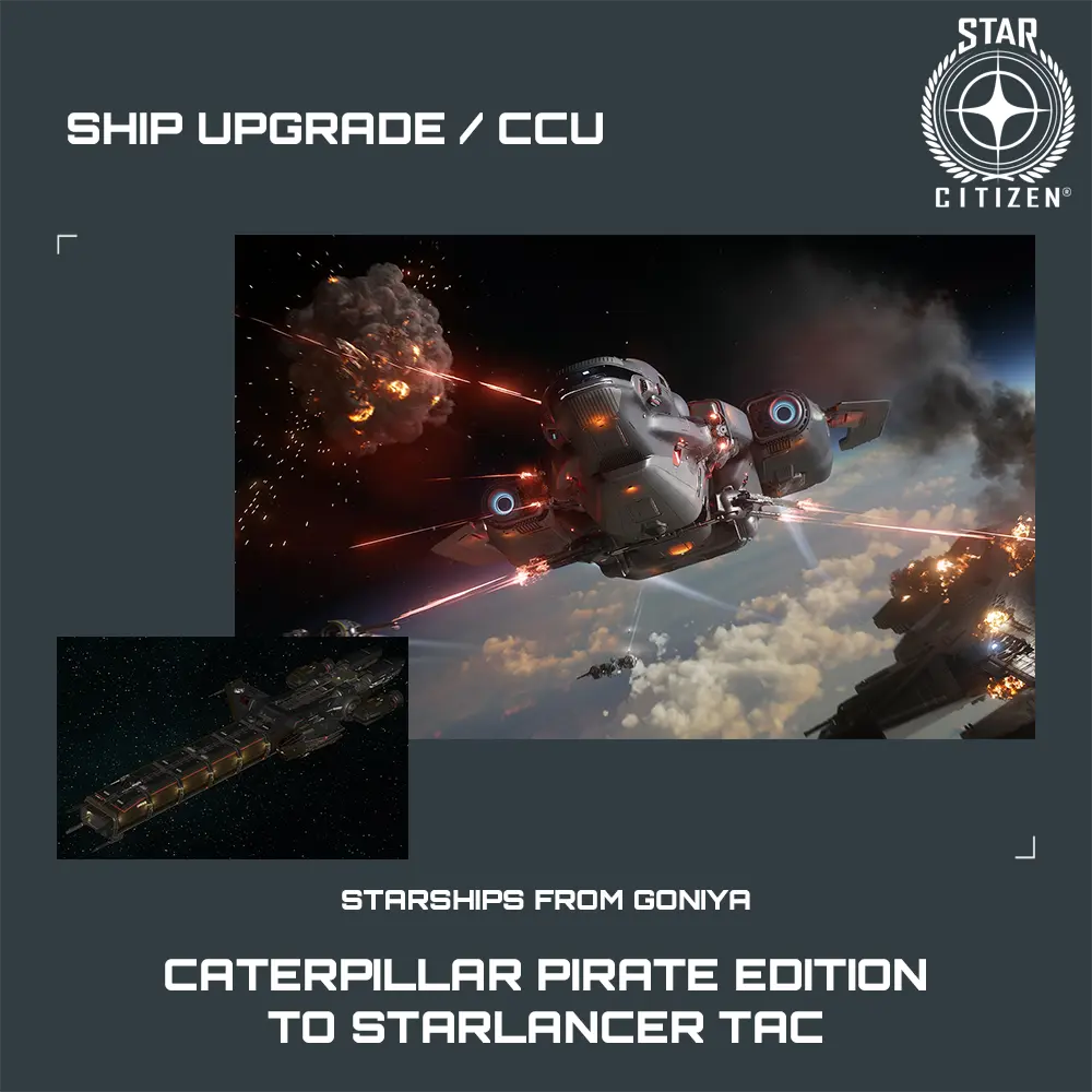 Caterpillar Pirate Edition to Starlancer Tac