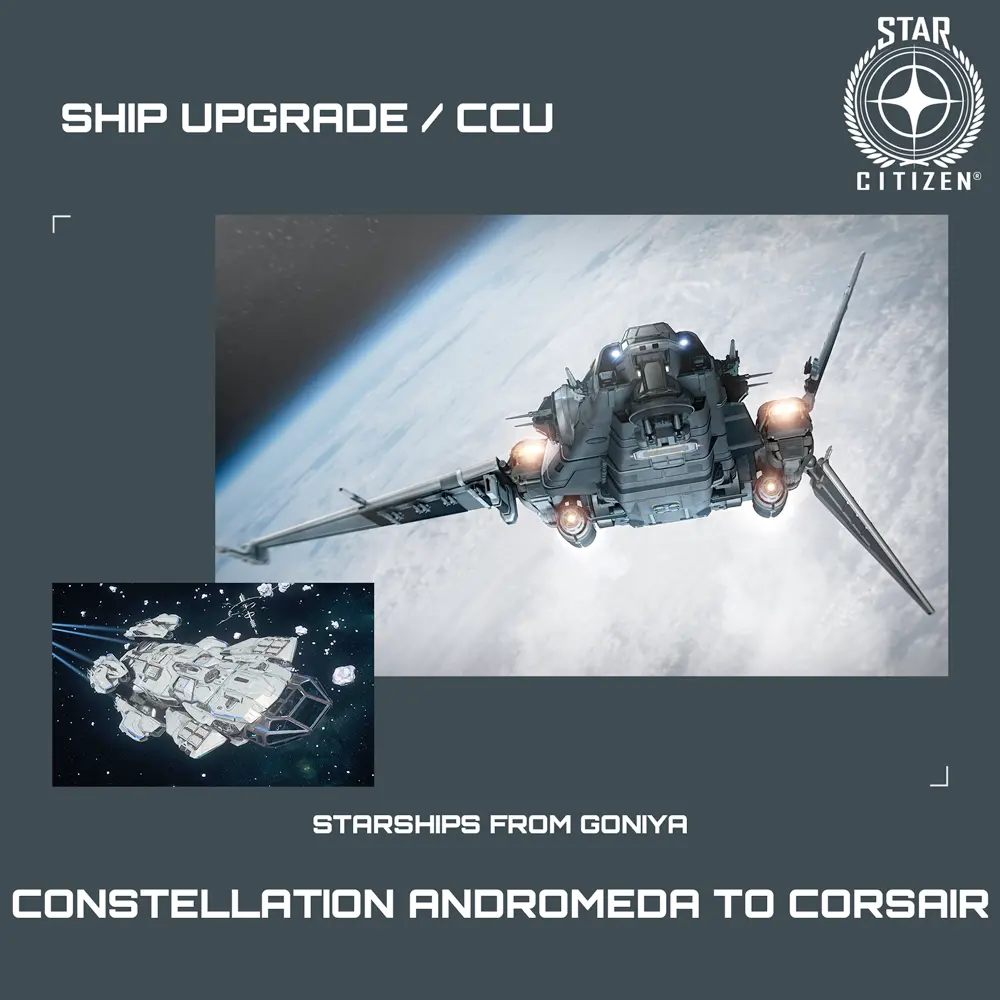 Constellation Andromeda to Corsair