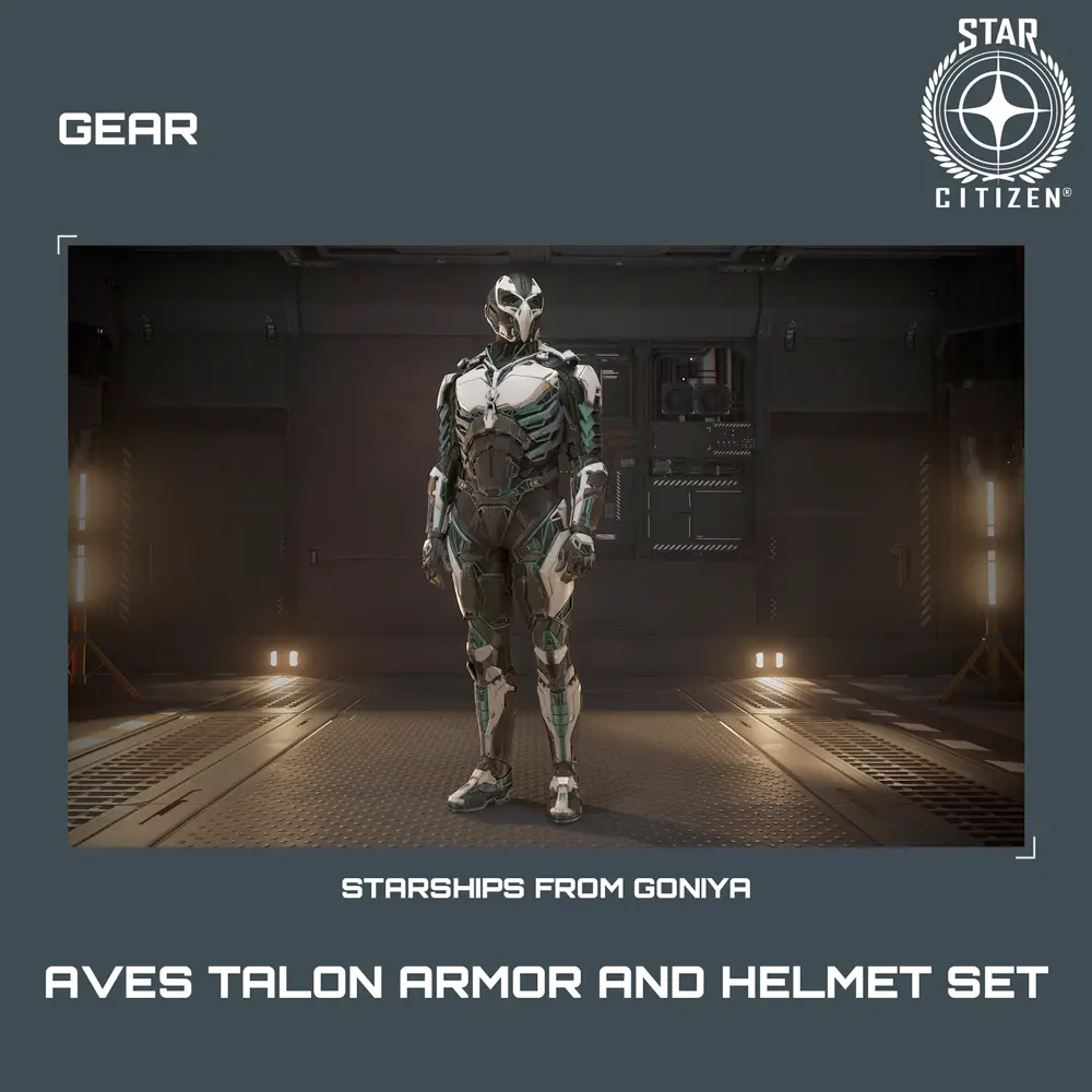 Aves Talon Armor and Helmet Set