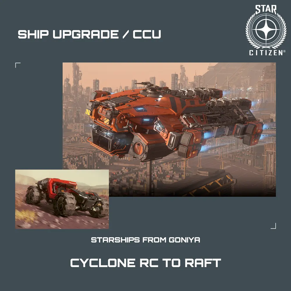 Cyclone RC to Raft