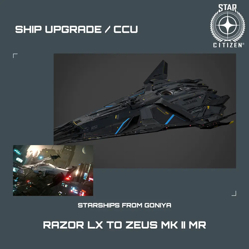 Razor LX to Zeus MK II MR