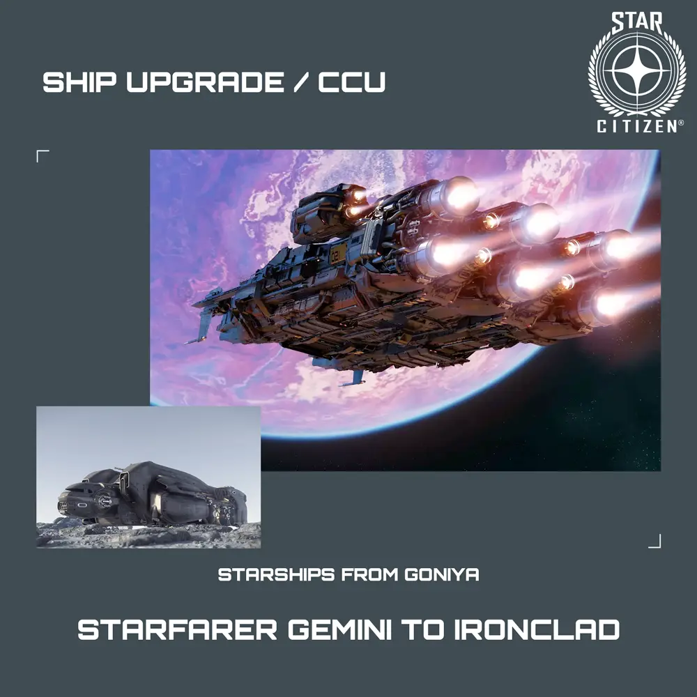 Starfarer Gemini to Ironclad