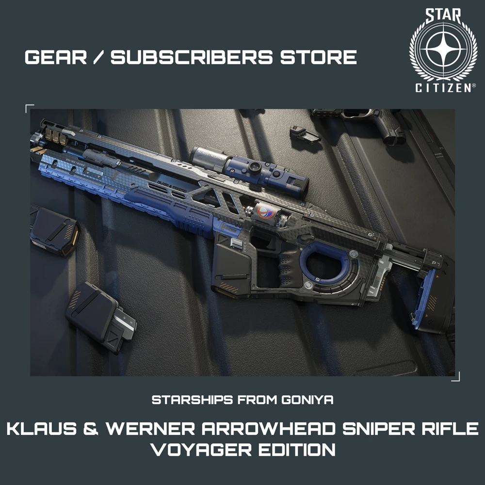 Klaus and Werner Arrowhead Sniper Rifle - Voyager edition