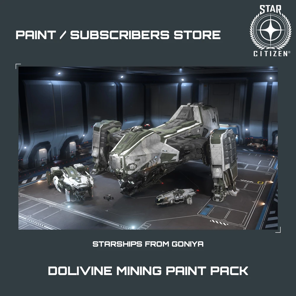 Dolivine Mining Paint Pack