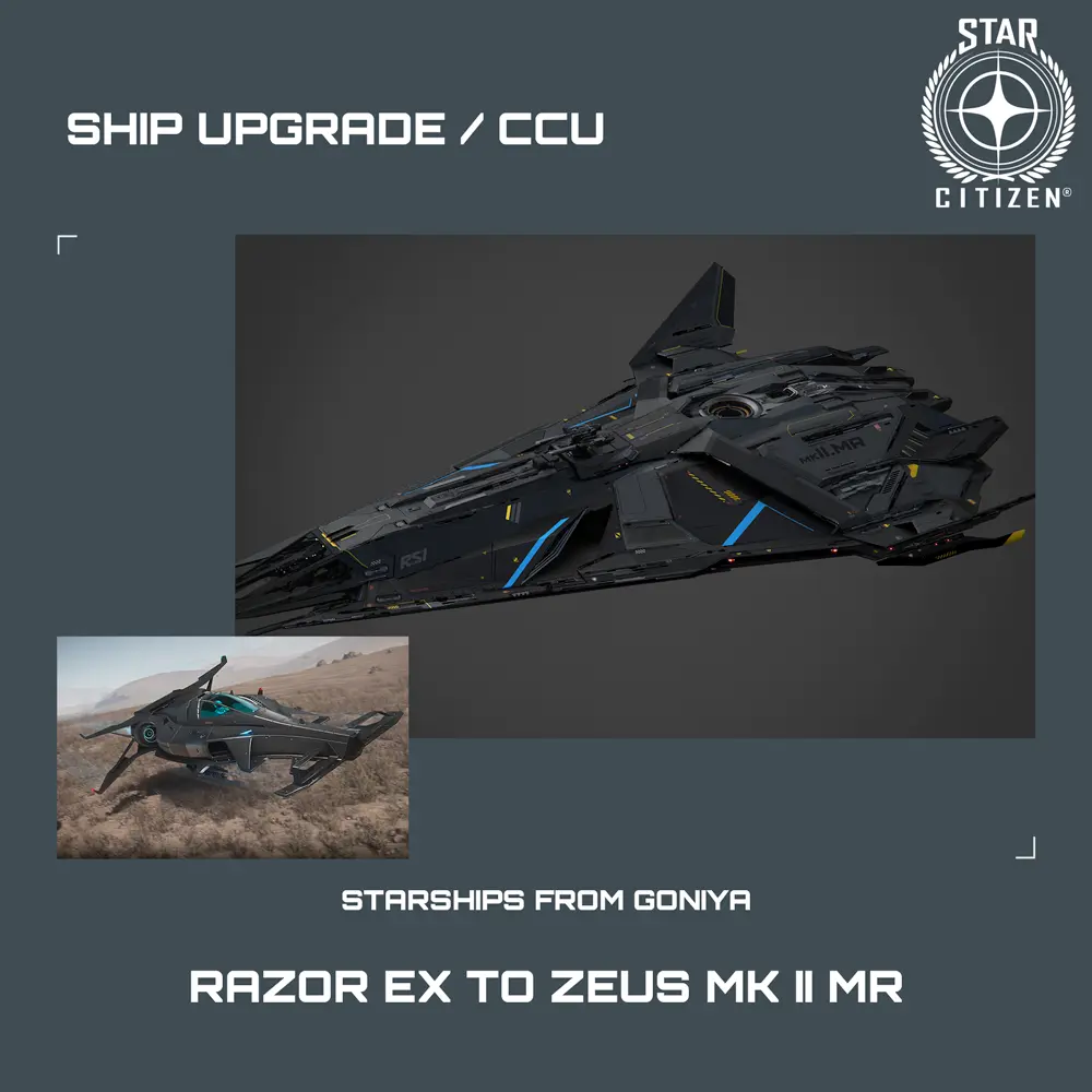 Razor EX to Zeus MK II MR