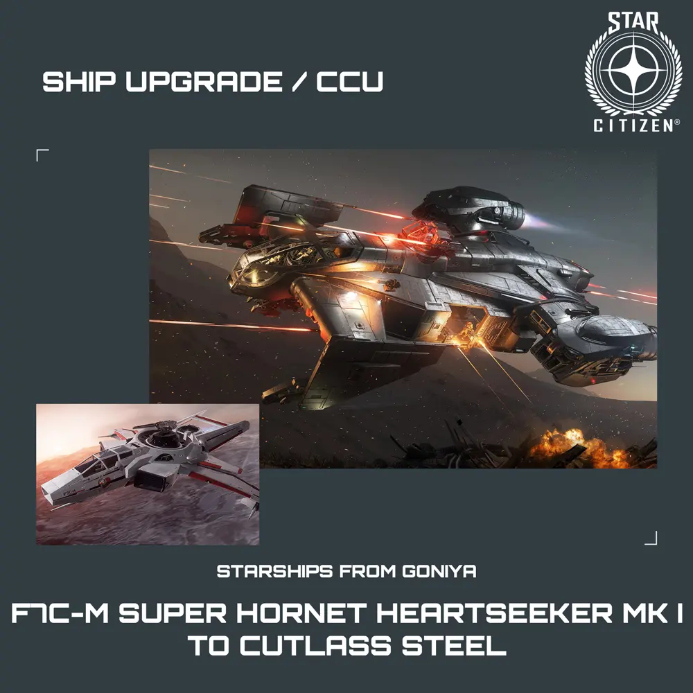 F7C-M Super Hornet Heartseeker MK I to Cutlass Steel