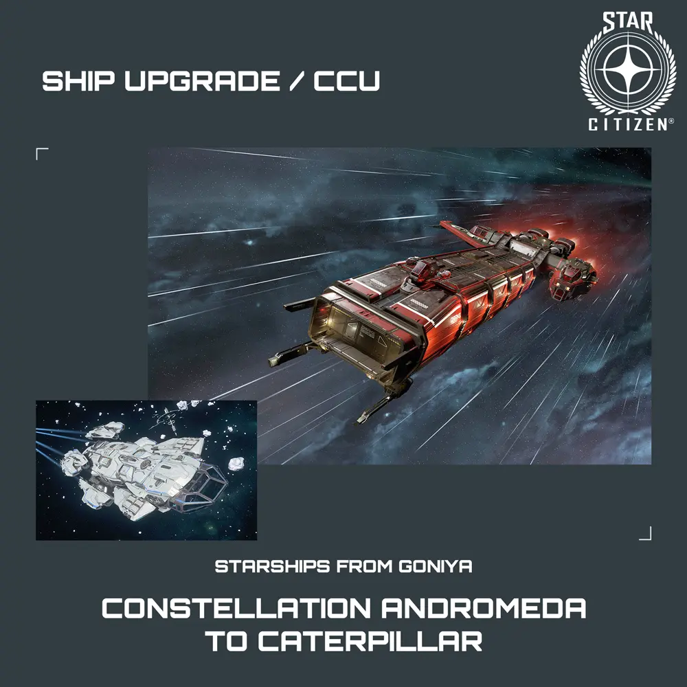 Constellation Andromeda to Caterpillar