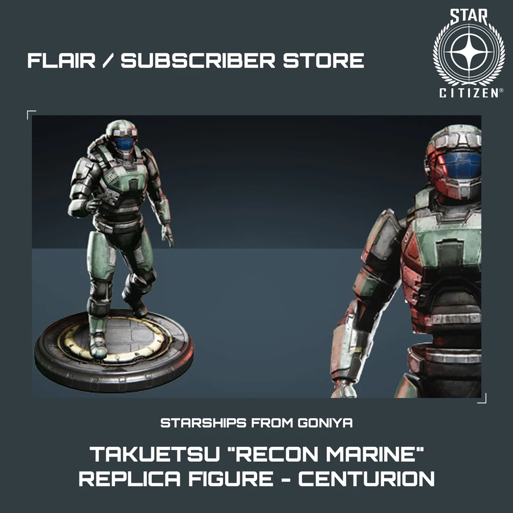 Takuetsu "Recon Marine" Replica Figure - Centurion