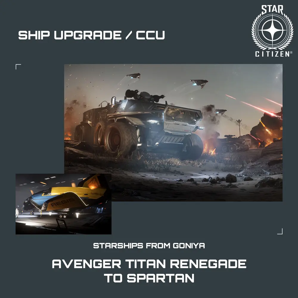 Avenger Titan Renegade to Spartan
