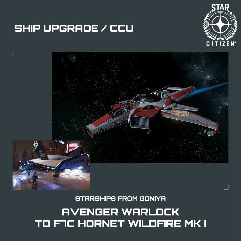 Avenger Warlock to F7C Hornet Wildfire MK I