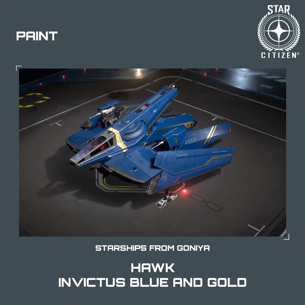 Hawk - Invictus Blue and Gold