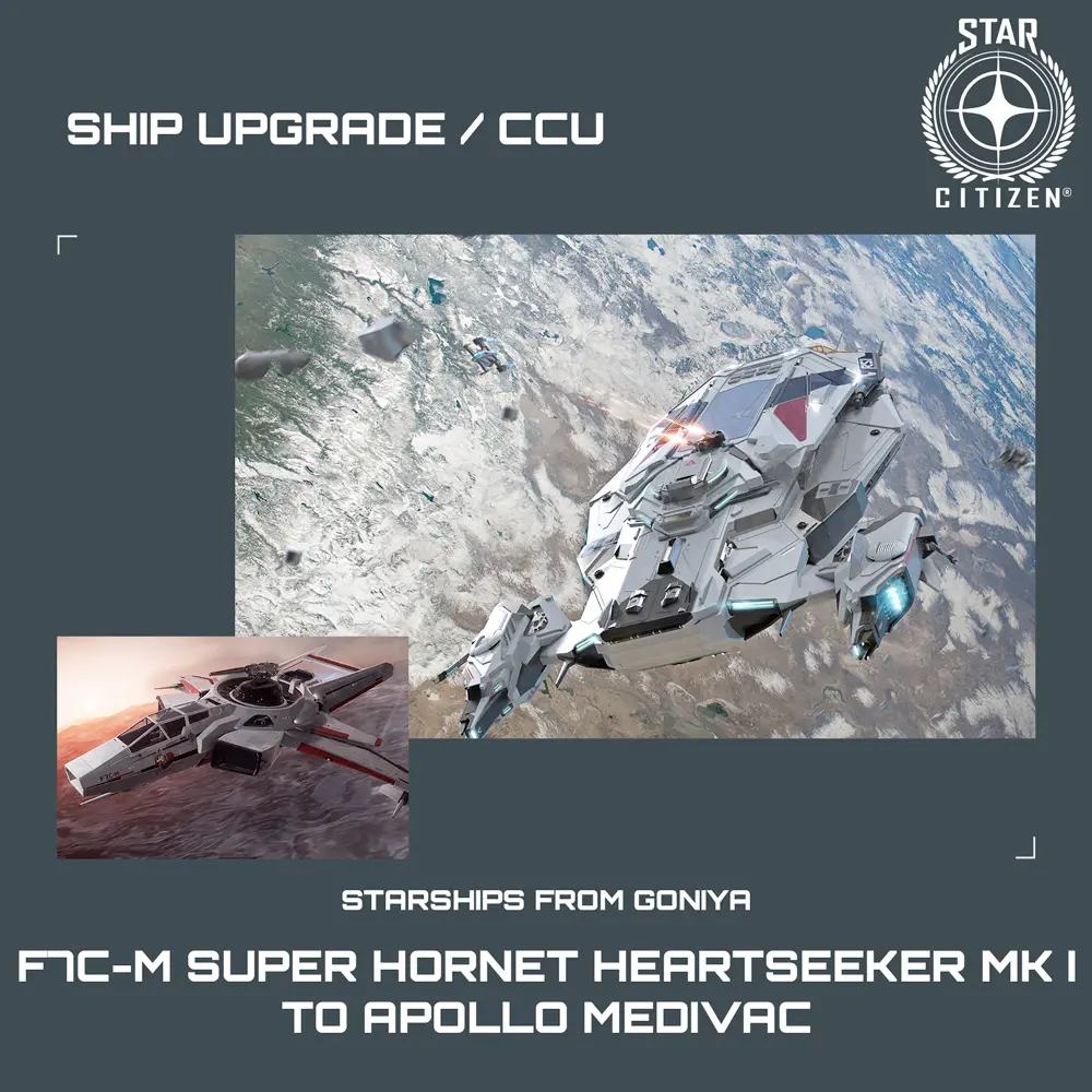 F7C-M Super Hornet Heartseeker MK I to Apollo Medivac